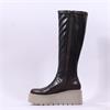 Marco Moreo Vale Side Zip Knee High - Brown Taupe